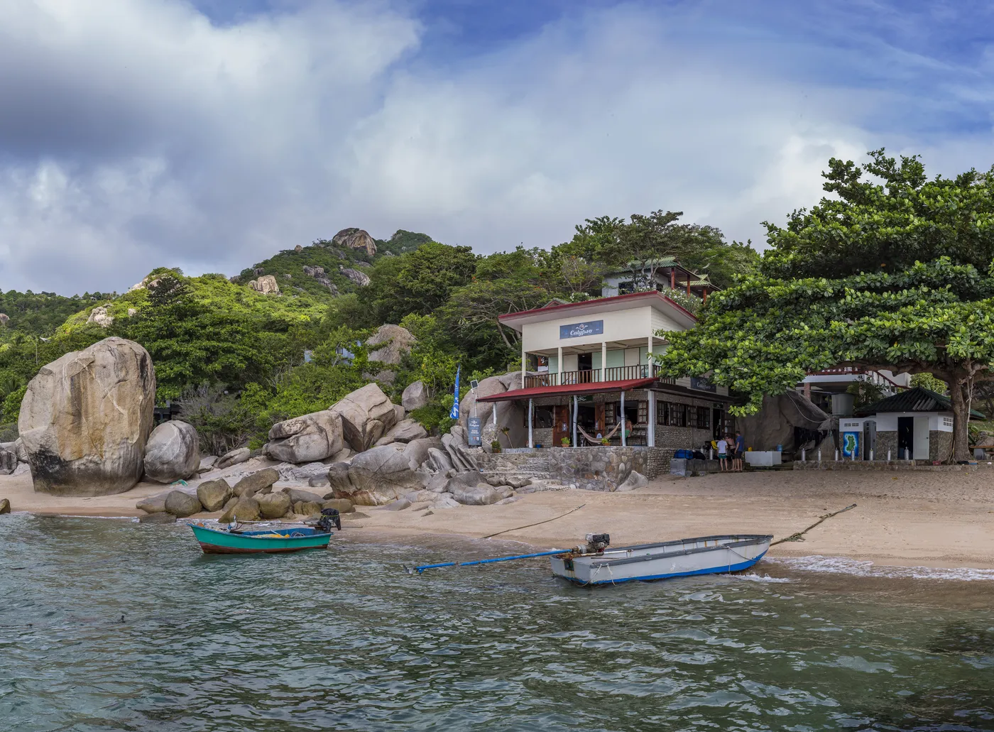 Calypso Diving Tauchcenter in der Tanote Bay, Koh Tao